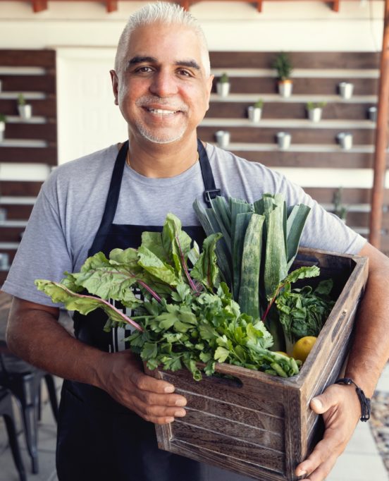 Dr. Dhaval Patel of the Uncommon Market in Beeville, Texas.