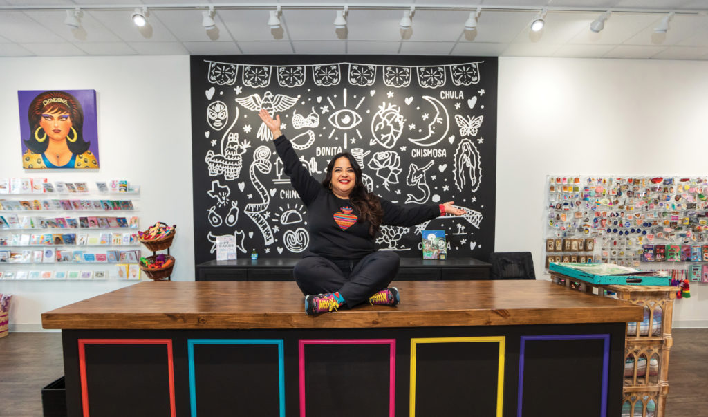 Elena Flores owns local shop Sew Bonita in Corpus Christi
