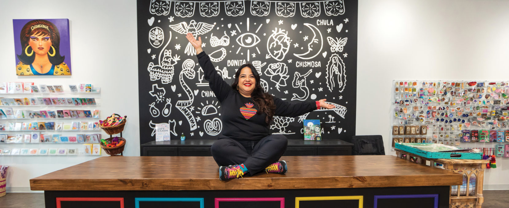 Elena Flores owns local shop Sew Bonita in Corpus Christi