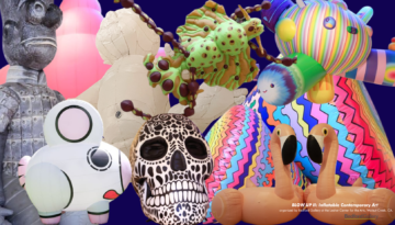 BLOW UP II: Inflatable Contemporary Art organized by Bedford Gallery at the Lesher Center for the Arts, Walnut Creek, CA image created by Alexis De Leon, Art Museum of South Texas