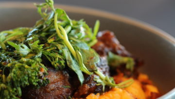 Osso Bucco, one of the featured menu items at the Texas State Aquariums new elevated dining experience.