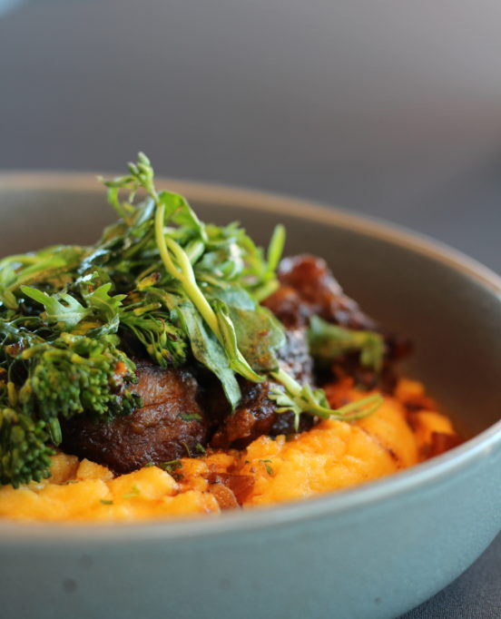 Osso Bucco, one of the featured menu items at the Texas State Aquariums new elevated dining experience.