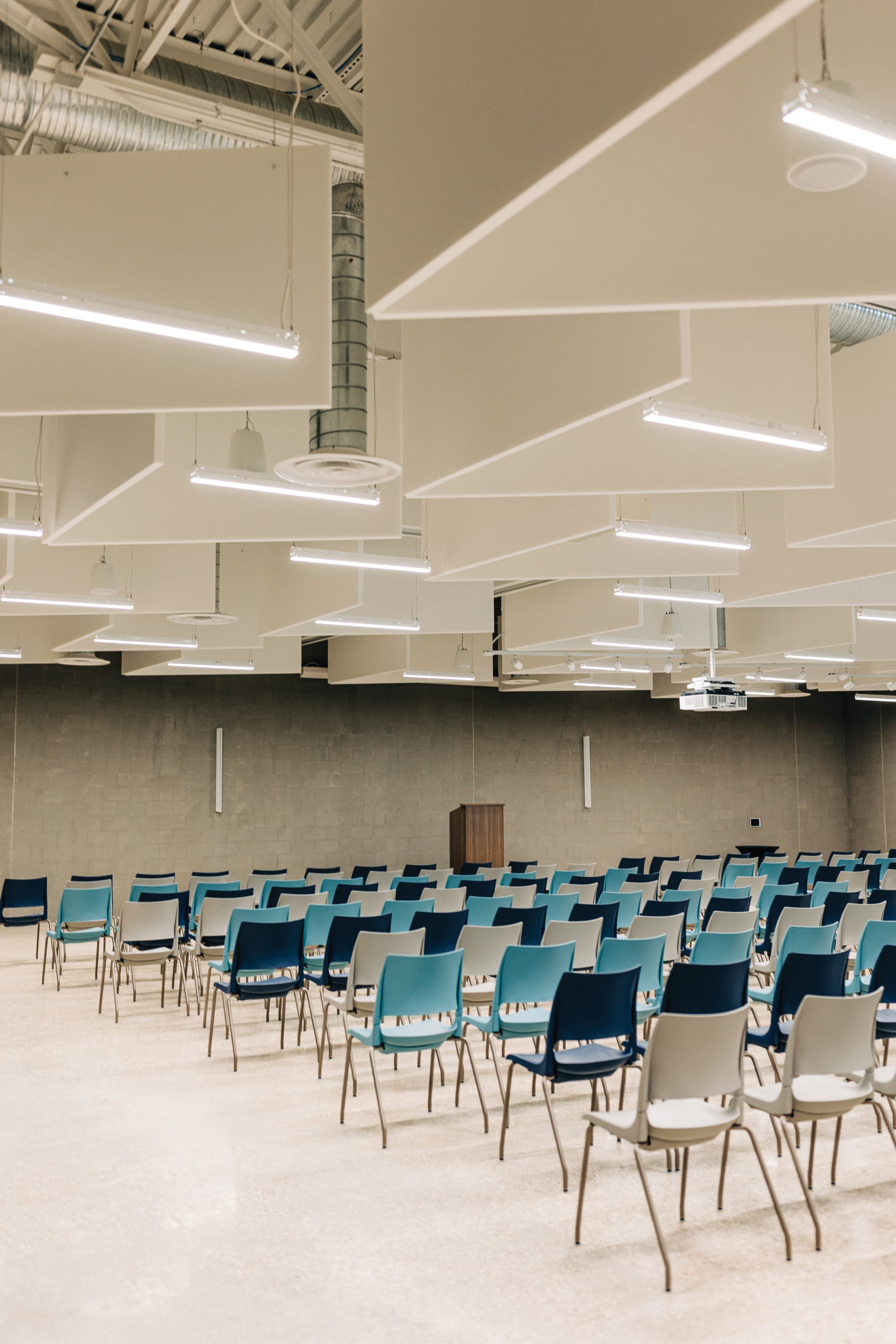 The educational facility located inside the new Rockport Center for the Arts, where workshops and lectures will take place.
