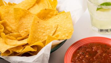 chips & salsa at La Playa Mexican Grille Port Aransas