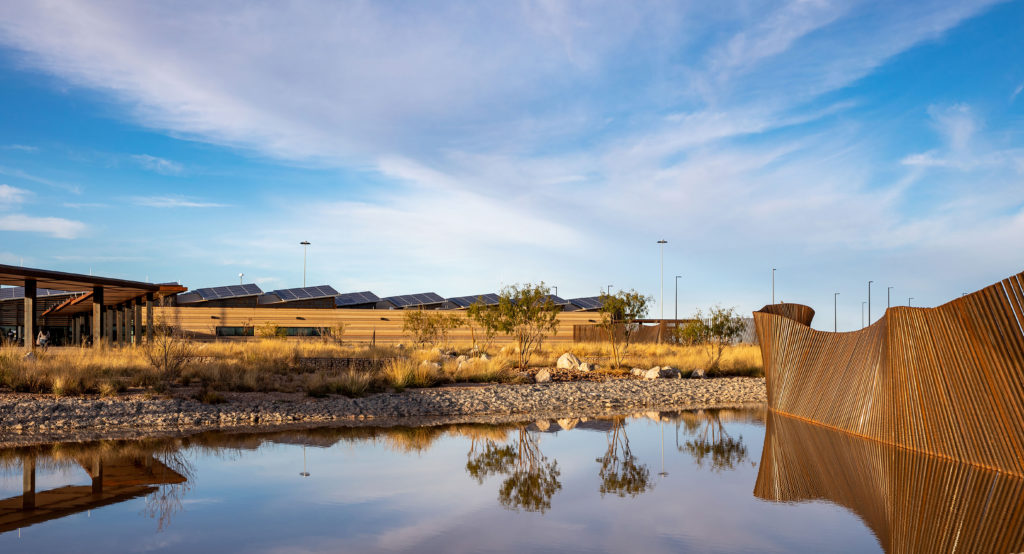 U.S. Land Port of Entry, Columbus, New Mexico.