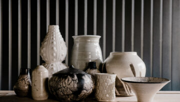 A selection of Coastal Bend ceramics.
