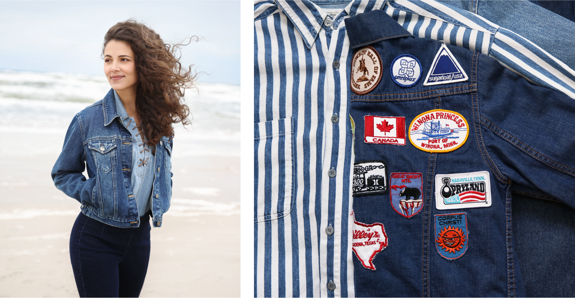 A variety of items in a denim wardrobe offer versatility and dependability for every season.