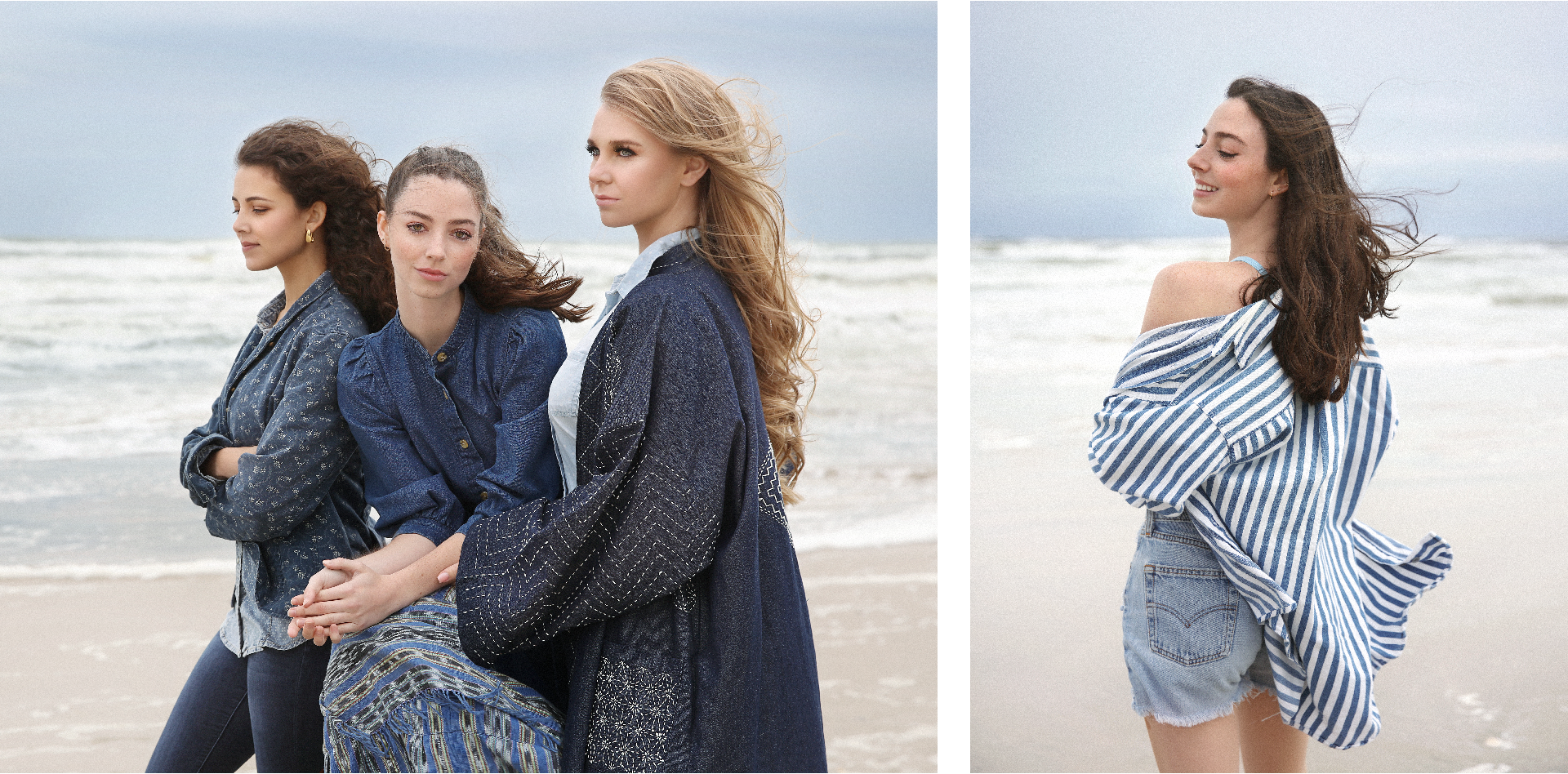 A variety of items in a denim wardrobe offer versatility and dependability for every season.