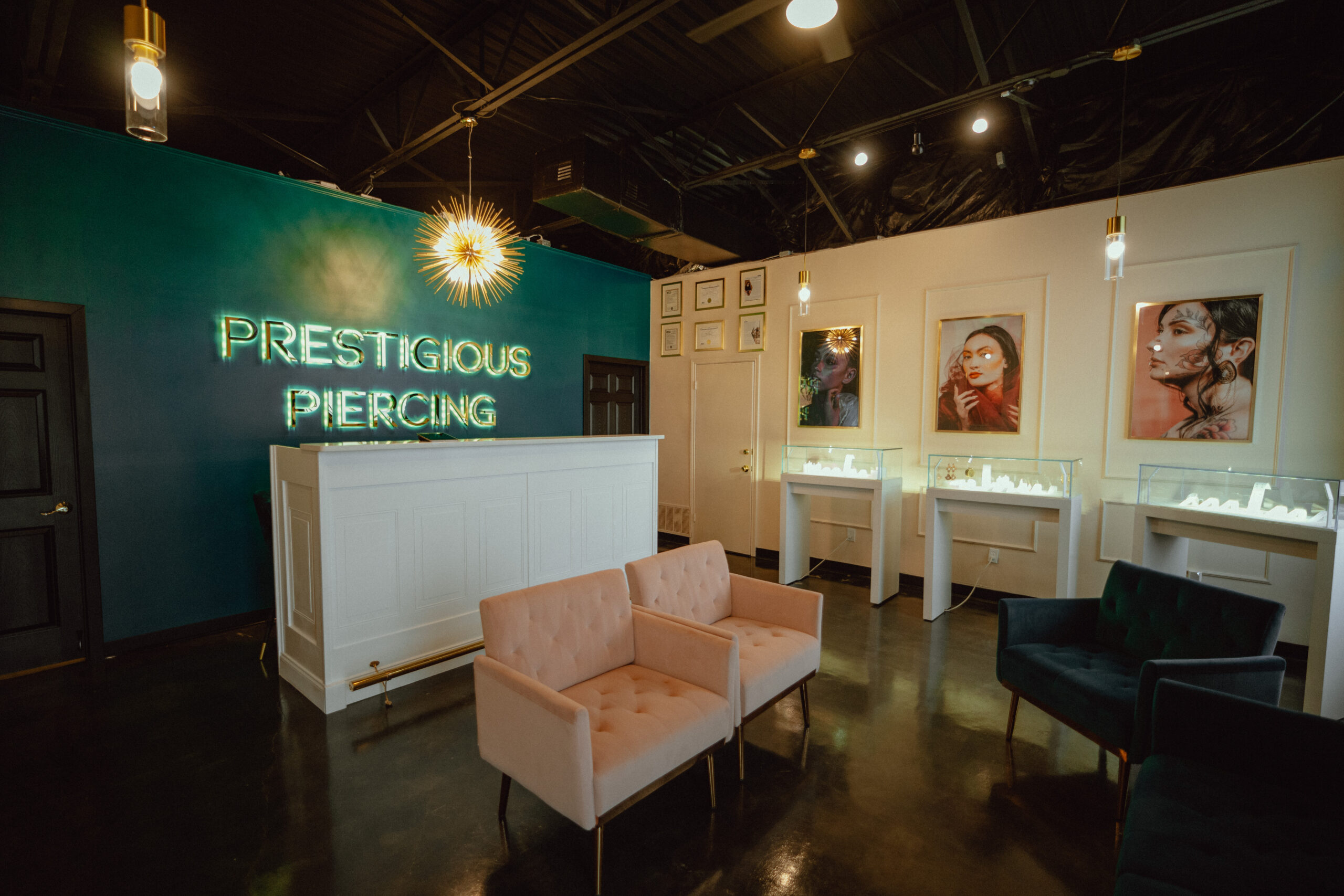 Prestigious Piercing creates a unique luxury piercing experience, the first of its kind in the Coastal Bend.