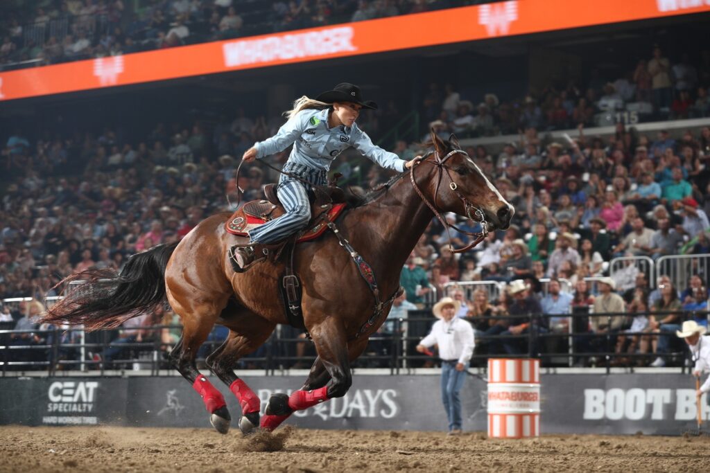 Sissy Winn was the 2023 Rodeo Corpus Christi Barrel Racing Champion