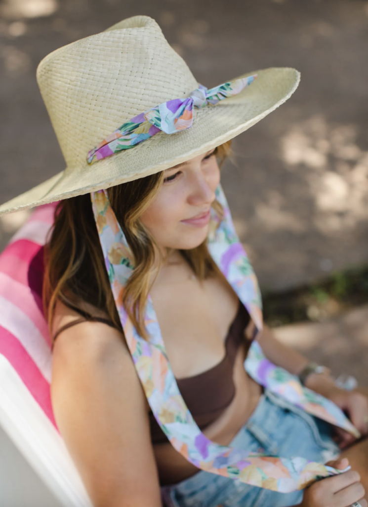 Sissy Light sells gorgeous straw hats.