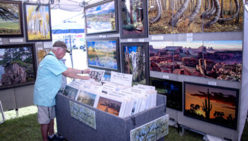The Rockport Art Festival in Rockport, Texas.