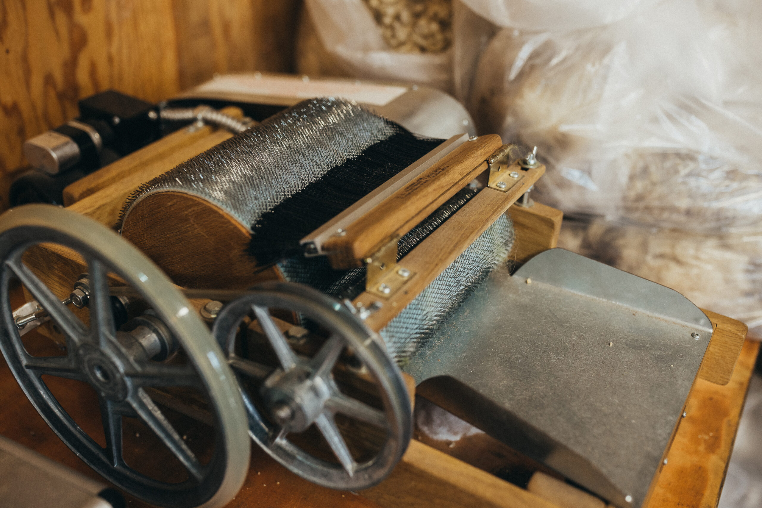 fiber arts studio at Gulf Breeze Alpaca & Sheep Ranch & Lodging 