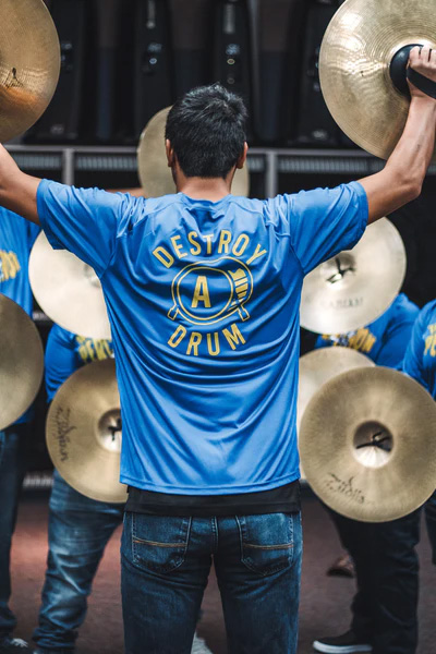 Destroy A Drum Personalized band tshirt