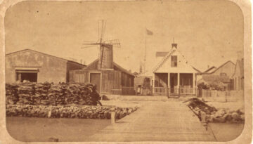 historic photos of the Anderson's Salt Mill