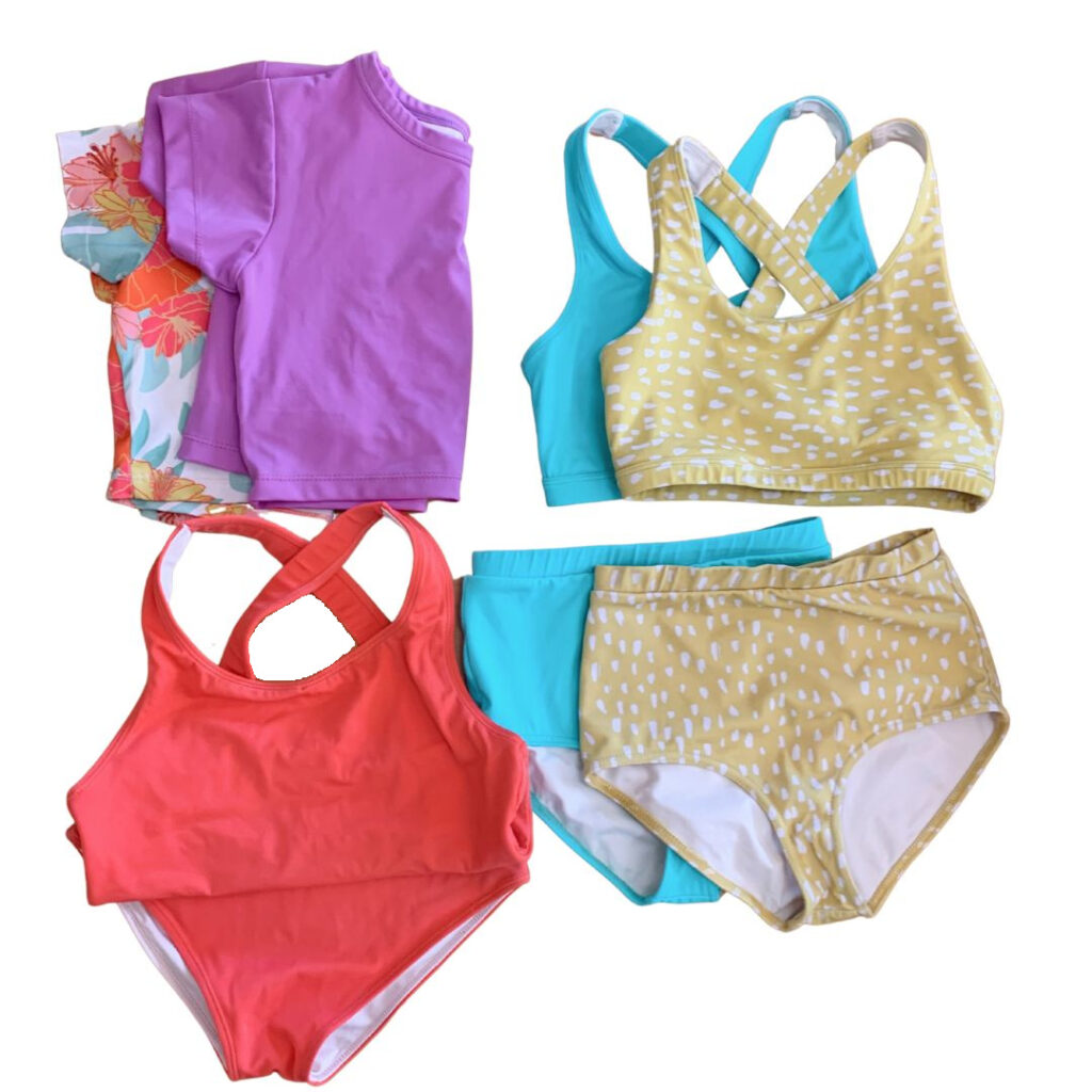 Water Slide Swim provides swimsuits for preteen girls