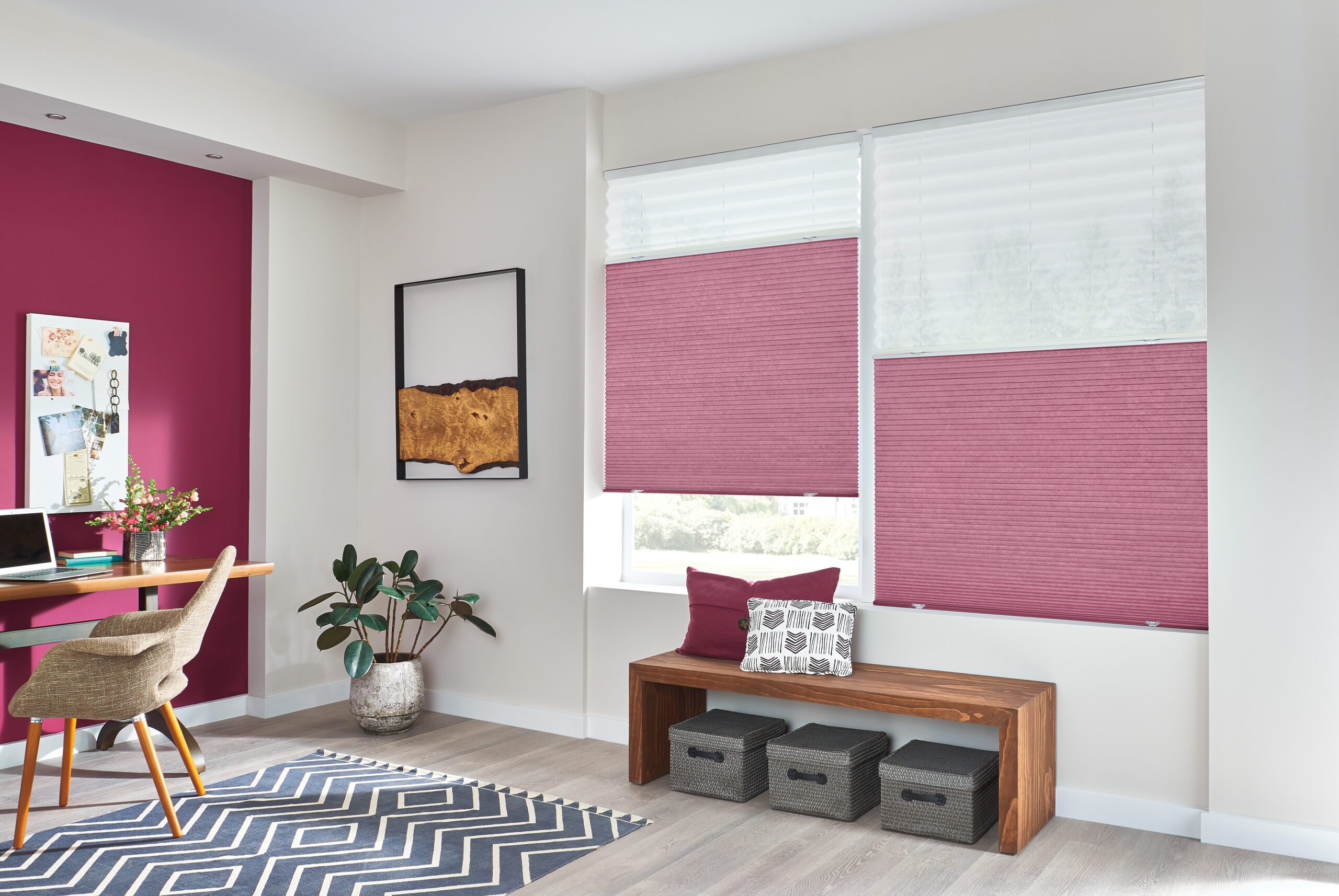 Cellular Shades Office Signature Series from Budget Blinds