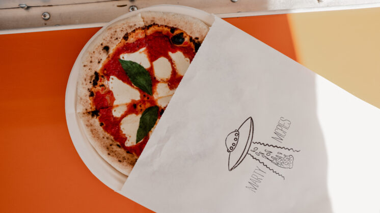 Margherita Pizza from Marty McPies