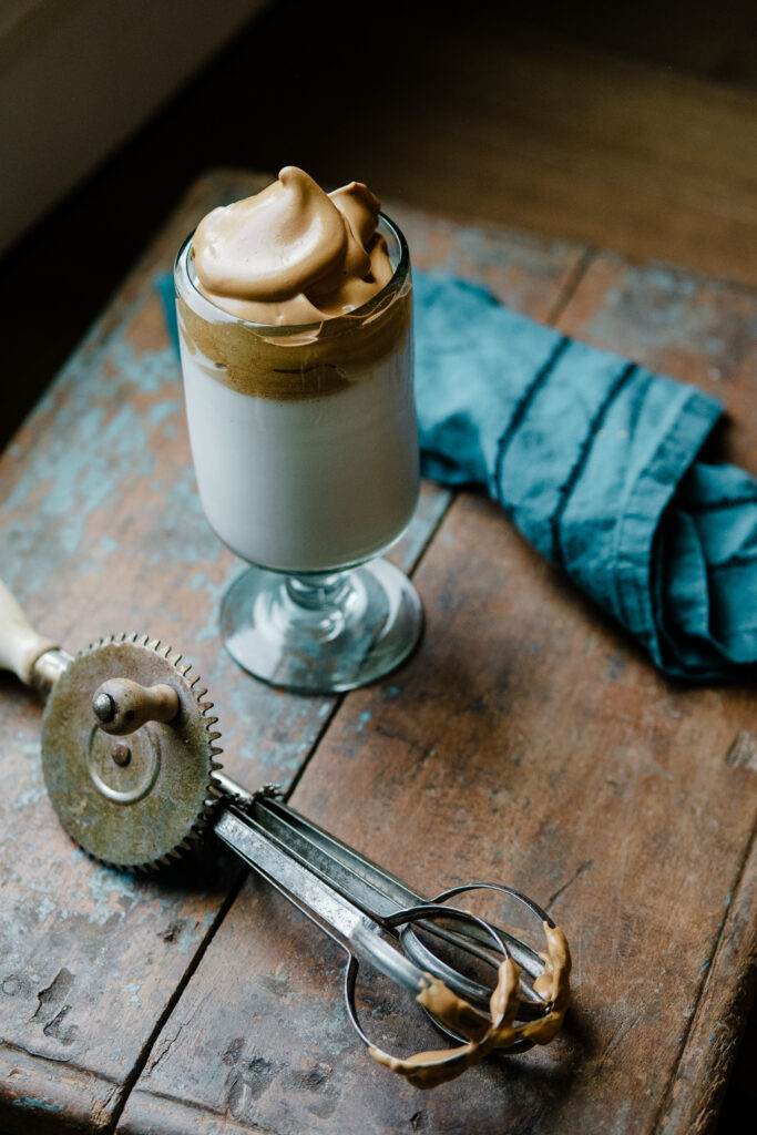 Whipped coffee as seen in viral TikToks