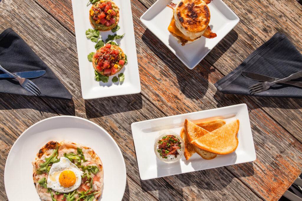 A brunch spread from The Post at Lamar Park in Corpus Christi, Texas