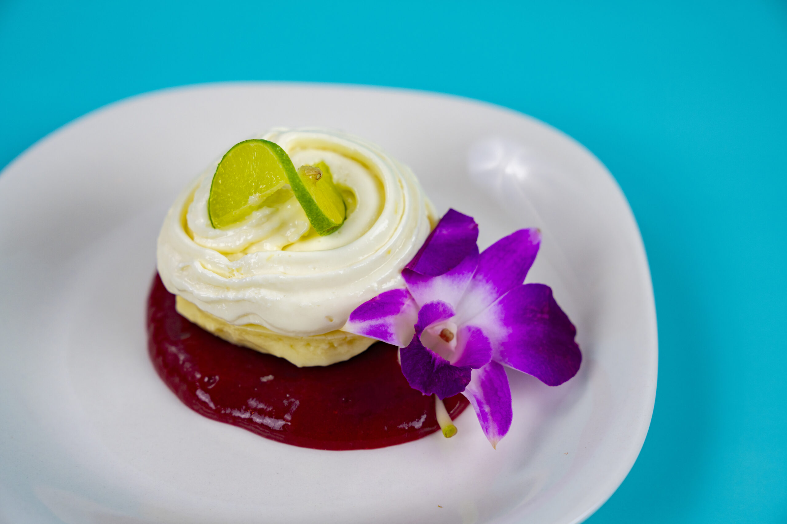 key lime pie from Champs Meat Market 