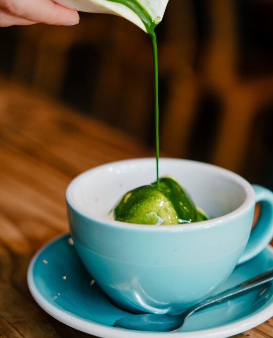 5 Best Nightcaps featuring the matcha affogato from Lucy's Snackbar