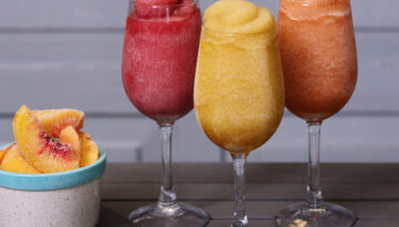 wine slushies from Siren's Call Winery
