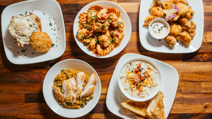 lunch offerings at The Galley Bistro and Bakeshop