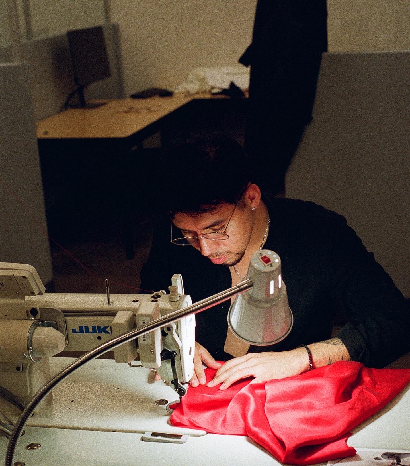 Nicó Lee of NICÓ prepares the AW24 collection for the brand's NYFW debut