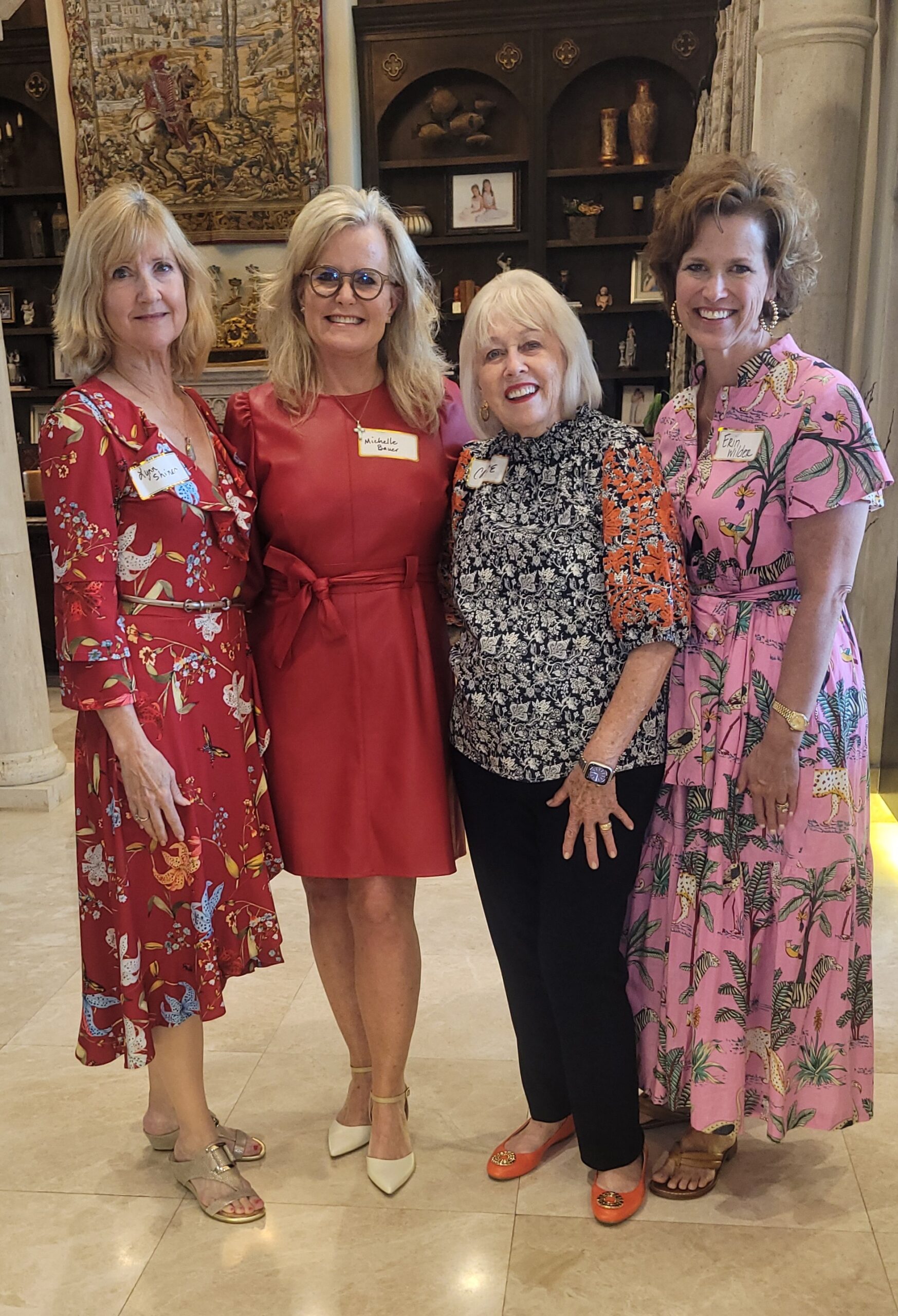 members and guests of the 2024 Corpus Christi Circle of Red gathered to learn about heart health in women