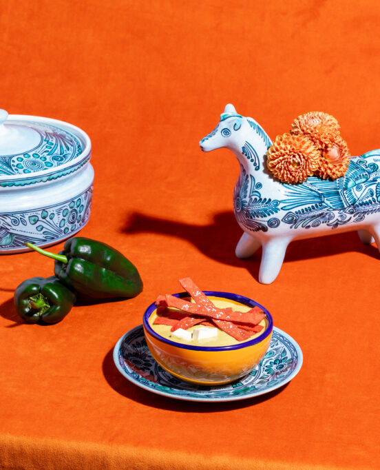 recipe for poblano soup