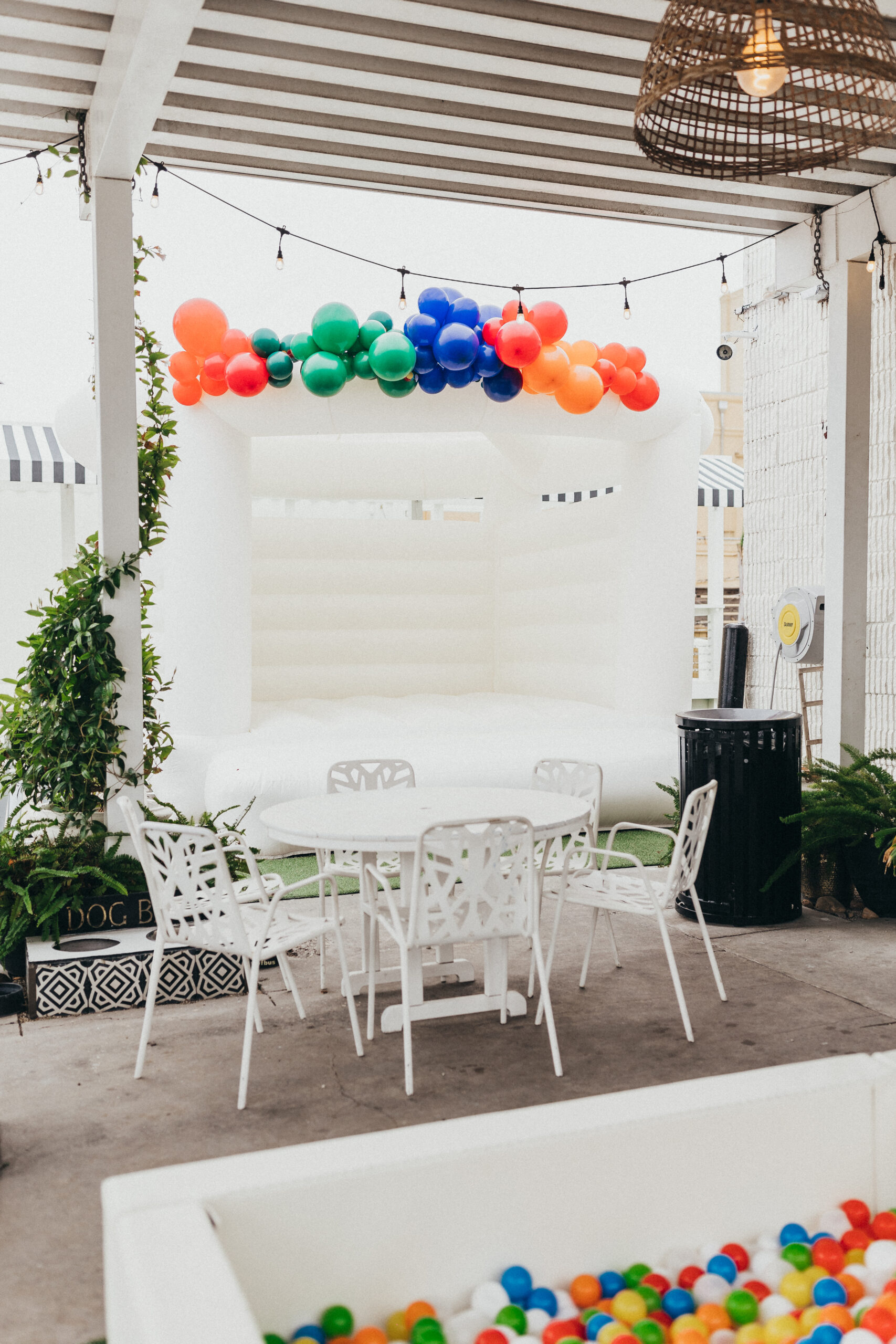 A Very Hungry Caterpillar themed birthday party at BUS Corpus Christi 