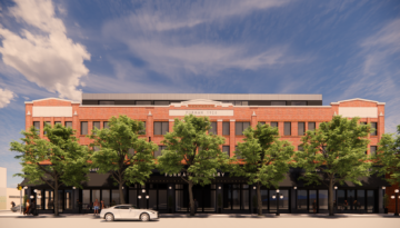 Rendering of Furman Plaza into a multi-use development in Corpus Christi