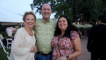 A photo of community members attending Moonlight in the Gardens 2023, The South Texas Botanical Garden & Nature Center's annual fundraiser