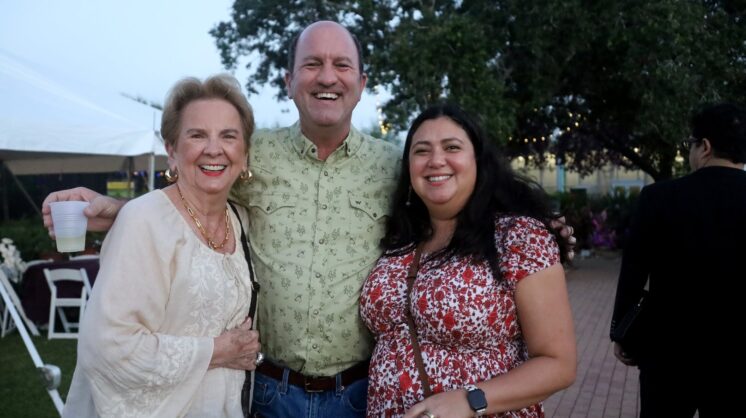 A photo of community members attending Moonlight in the Gardens 2023, The South Texas Botanical Garden & Nature Center's annual fundraiser