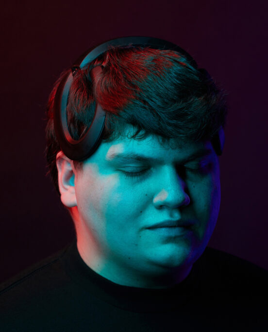 Portrait of Matthew Morel, creator of the AR Map of Downtown by Shoocha Photography
