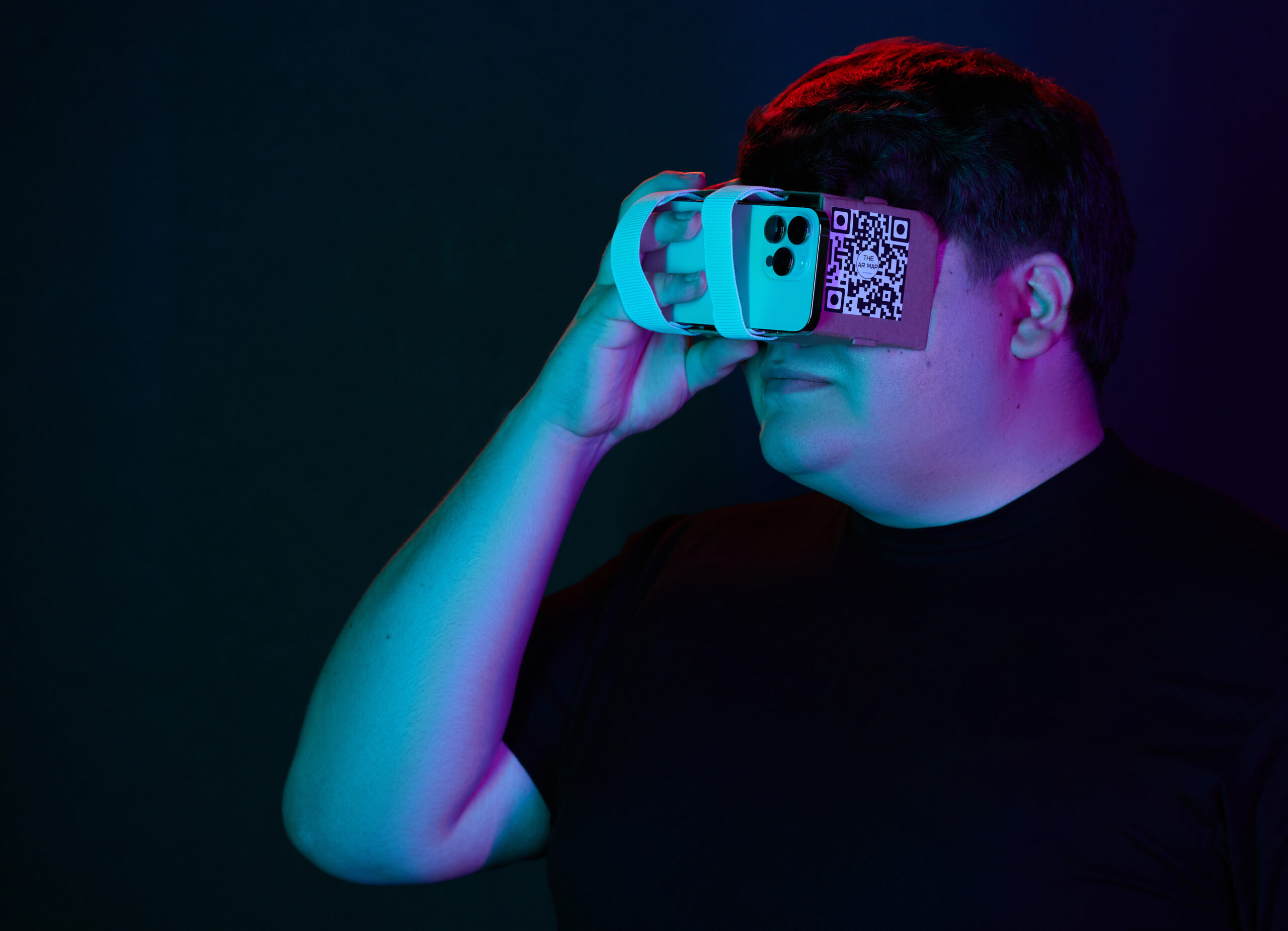 Portrait of Matthew Morel of MRM Designs and creator of the AR Map of Downtown