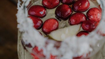 holiday sangria from Tannin's Wine Bar