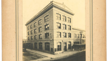 photo of the City National Bank building on People's Street in Corpus Christi