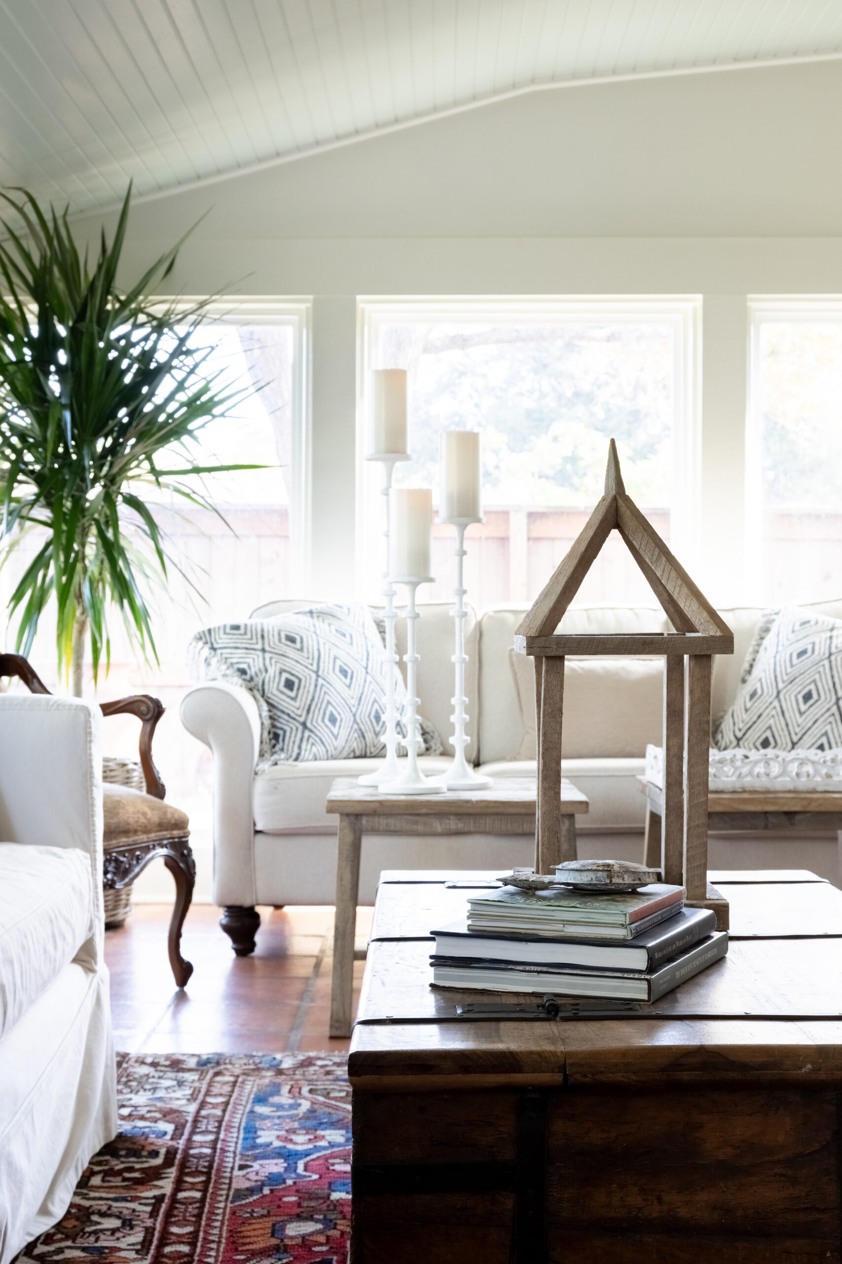 Photo of the sunroom from a charming 1940's Hyde Park home