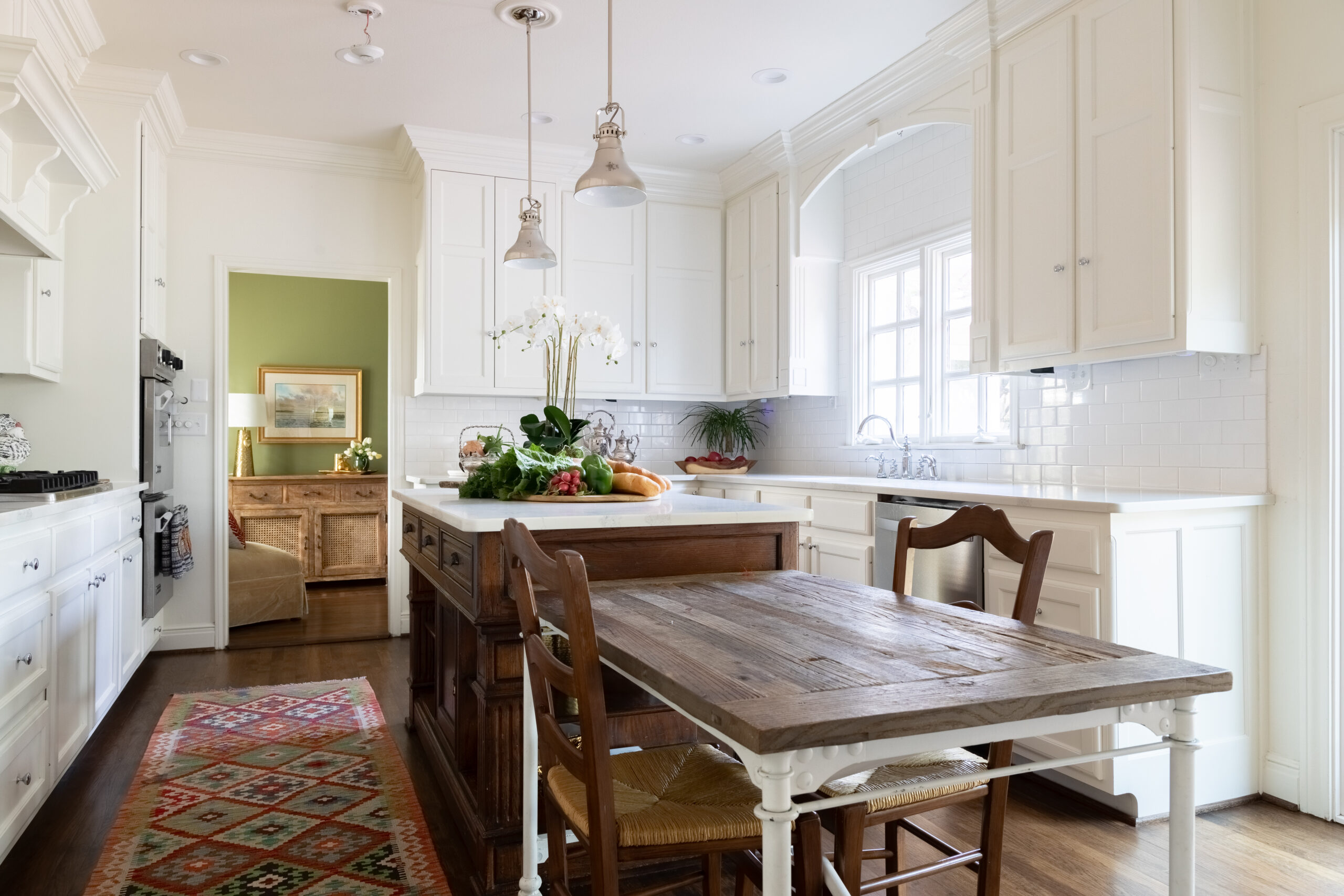 Photo of the sunroom from a charming 1940's Hyde Park home