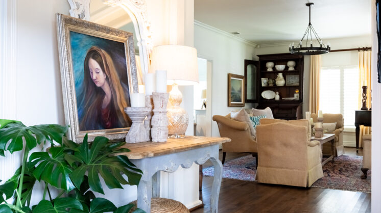 Photo of the sunroom from a charming 1940's Hyde Park home