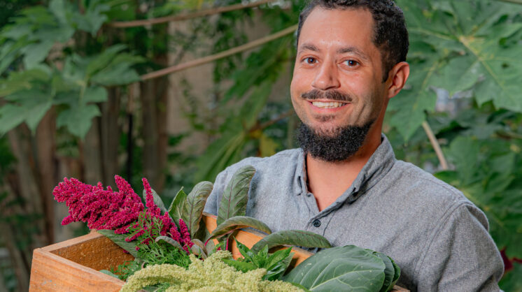 Photograph of the GROW Local South Texas new Executive Director, Tevin Gray