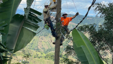 Linemen from NEC Co-Op, along with other South Texas cooperatives, on a mission.