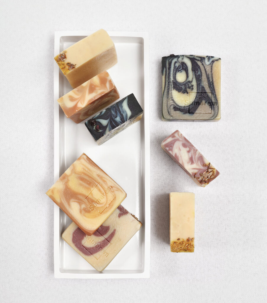 Handmade soaps from local maker in Corpus Christi, Samarem. 