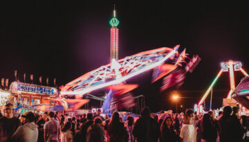 a photo from Fulton Oysterfest, which is one of many March events in the Coastal Bend