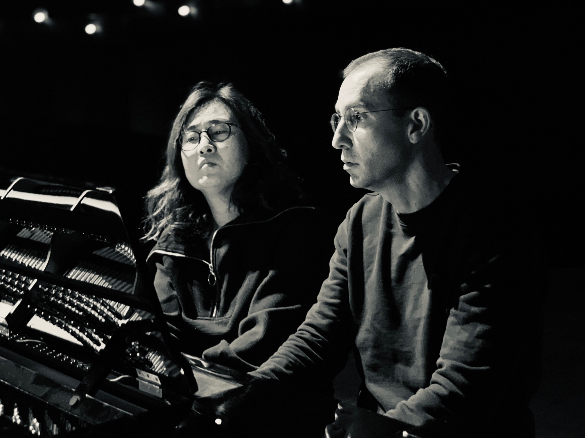 a photo of Drs. Dino Mulić and Sangmi Lim, founders of Piano Celebration Week