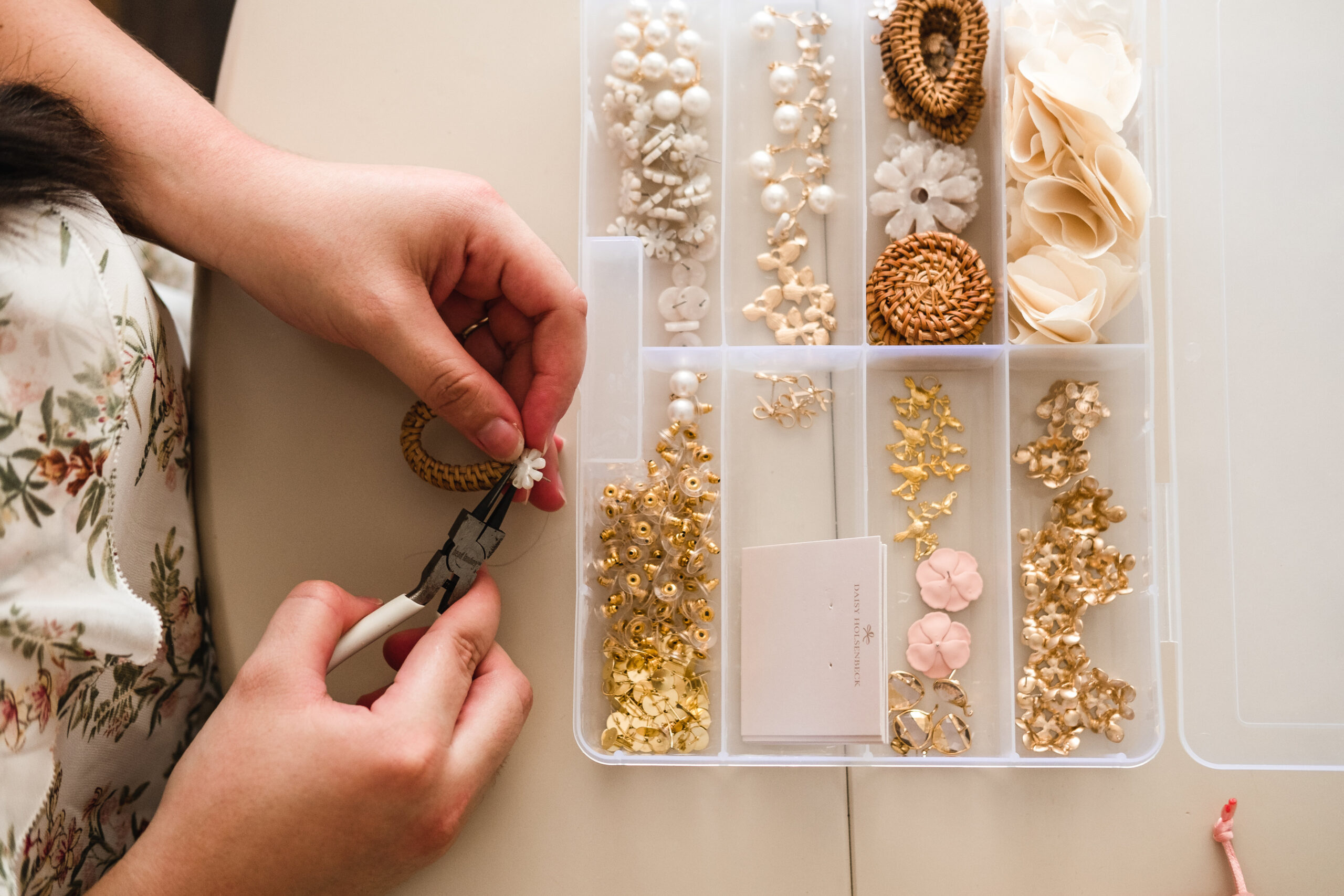 photo of handmade jewelry by Daisy Holsenbeck