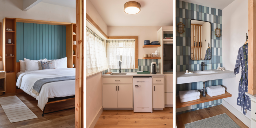 Scenes inside Reel 'Em Inn located in Rockport, Texas.