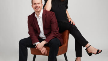 photo of the founders and owners of The Bend Magazine, Jordan and Kaley Regas